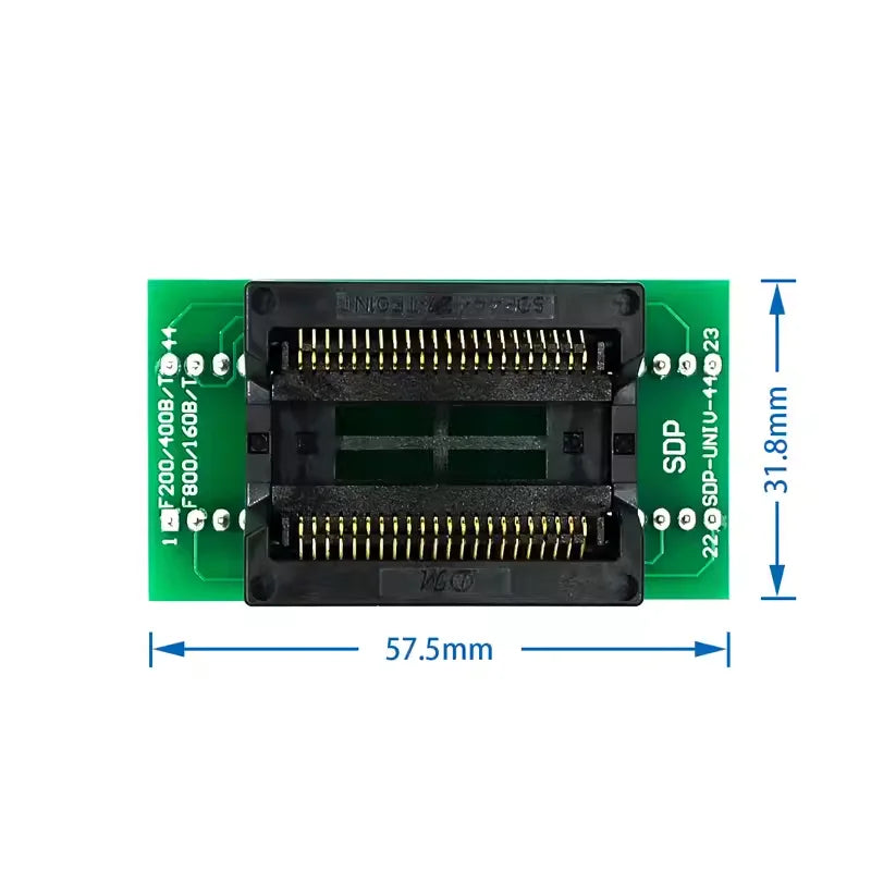 New IC Test Stand Adapter Conversion Stand Burn Stand PSOP44 to DIP44/SOP44/SOIC44 Zpaxo
