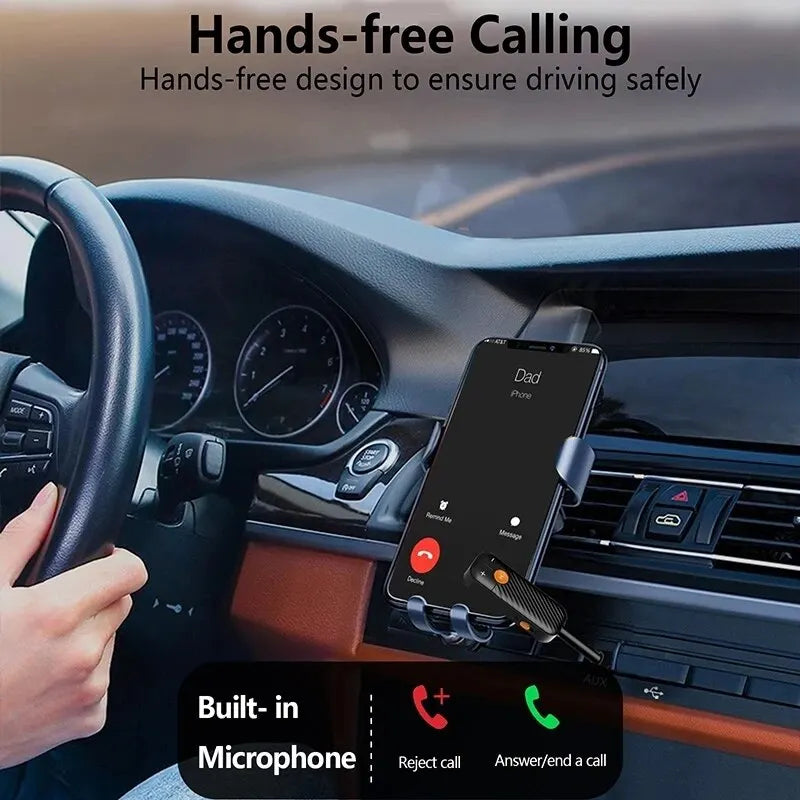 Aux Bluetooth 5 2 Receiver Transmitter 2-In-1 Wireless Audio Adapter Zpaxo