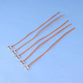5Pcs 3.7V-7.4V-12V Safety Balloon Copper Wire Ignite Cable Wire For Balloon Decorations Wedding Party Equipment 20/30/50/80cm Zpaxo indigo