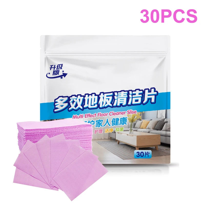 Fresh-scented Sterilizing Floor Cleaning Tablets 30 Perfect Kitchen Zpaxo A2