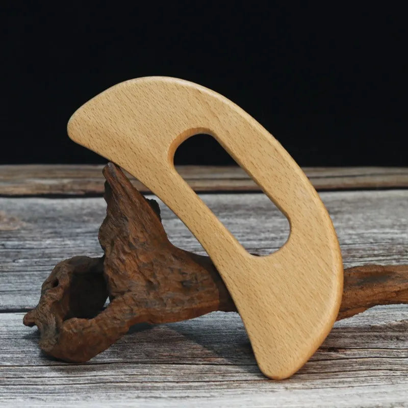 Wood Gua Sha Board Universal Body Scraping Tool Neck Shoulders Waist