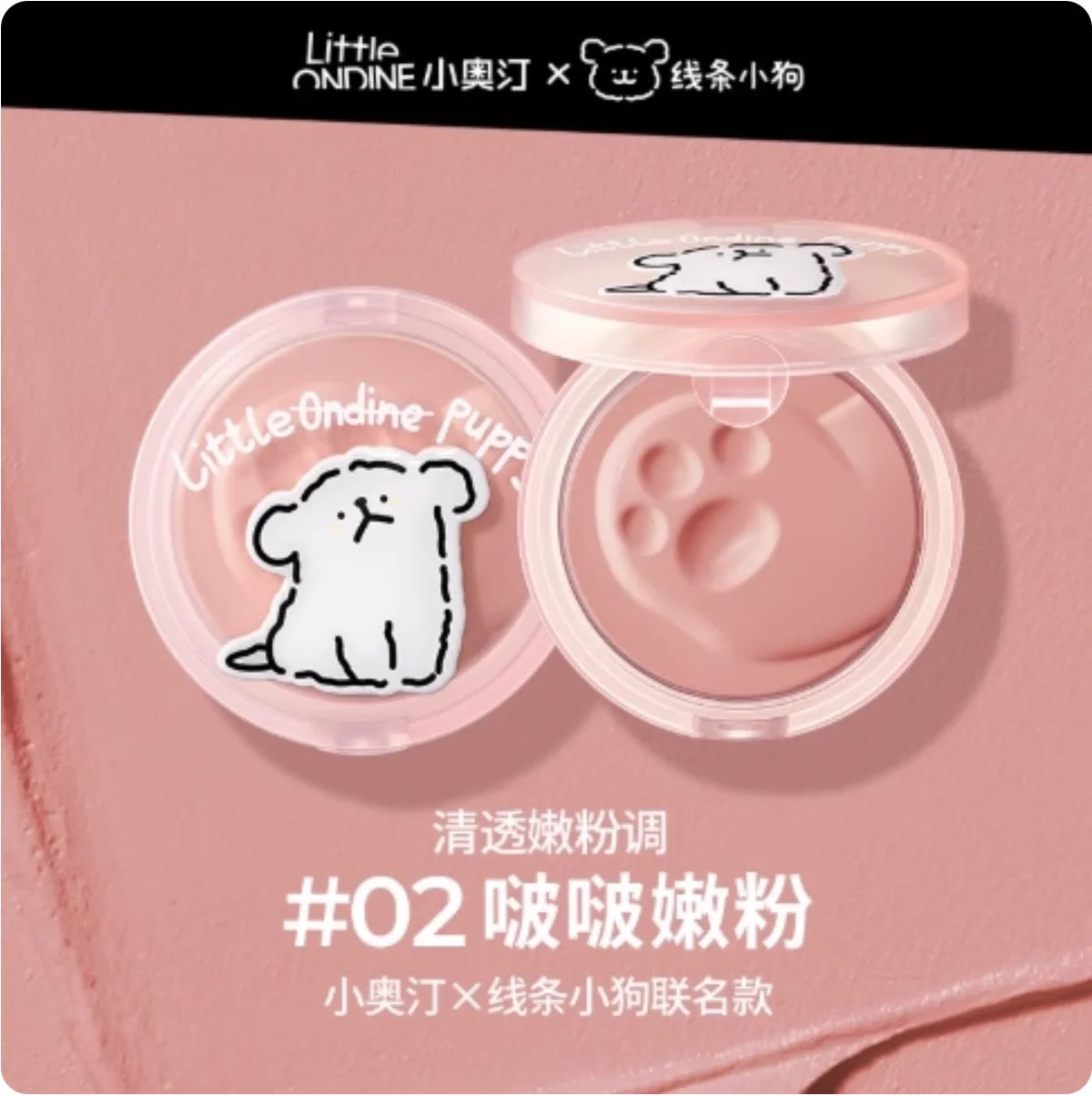 Little Ondina Puppy Blush Xiaoaoting Cream Cheek Colors Rippling Zpaxo 02