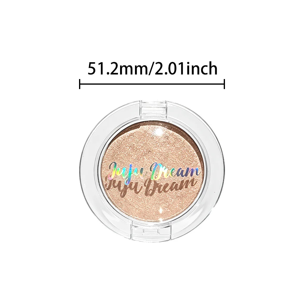 JUJU DREAM Radiant Highlighter Powder, Ultra Glow Face & Body Illuminator, Waterproof Long Wear Makeup for Luminous Skin Zpaxo