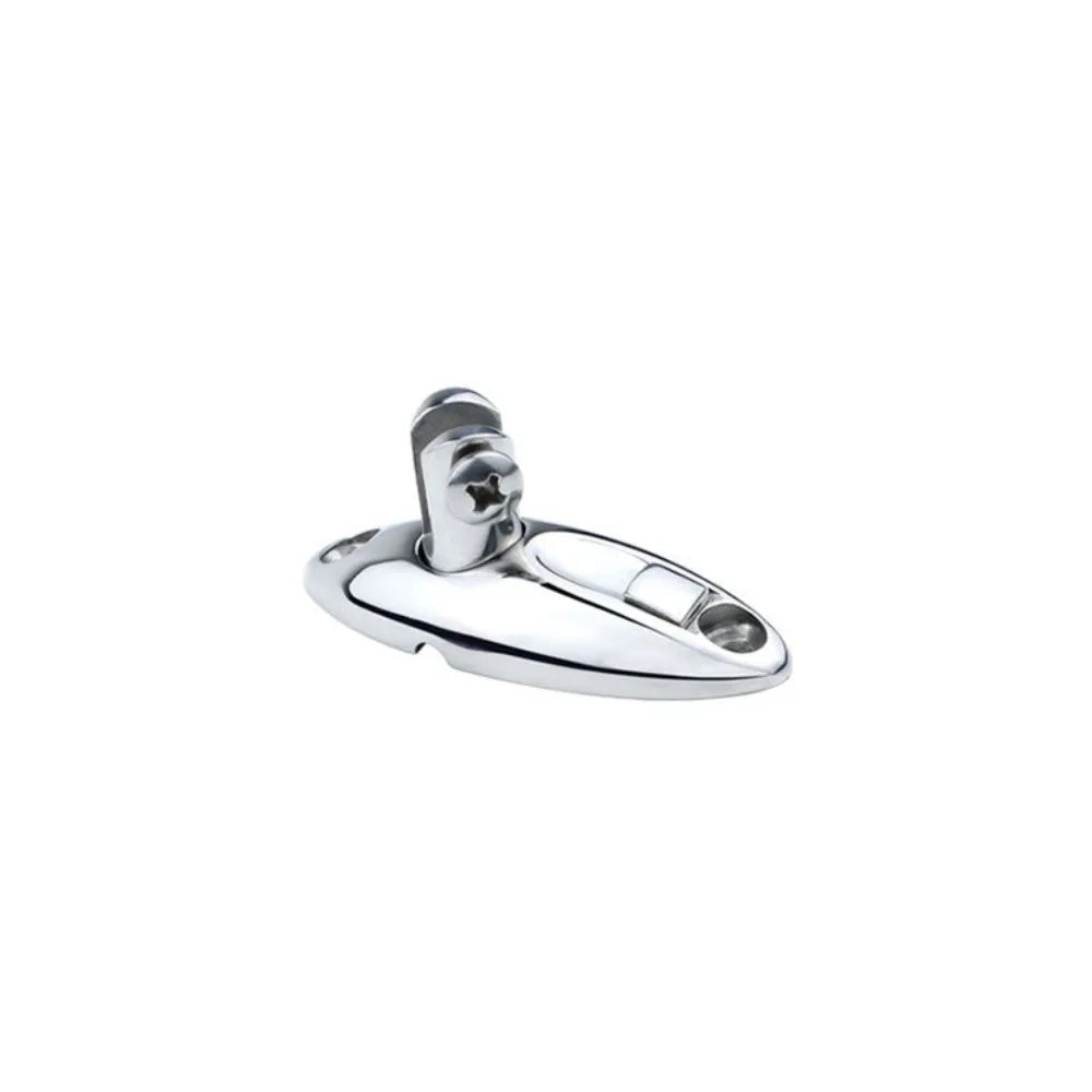Solid 316 Stainless Steel Boat Swivel Deck Hinge 360 Degree Rotation Precision Swivel Marine Top Hardware Zpaxo 81mm-3.19in-Style A