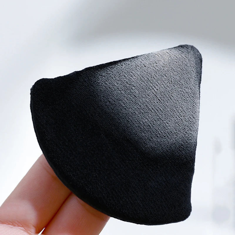 8Pcs Triangle Velvet Cosmetic Puff Make Up Sponges Wet Dry Use for Face Eye Contouring Shadow Cosmetic Foundation Makeup Tool Zpaxo