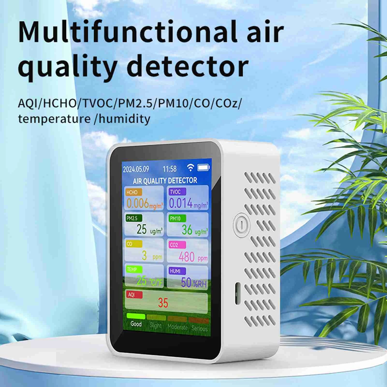 Tuya Wifi Multifunctional Air Meter Household HCHO TVOC Carbon