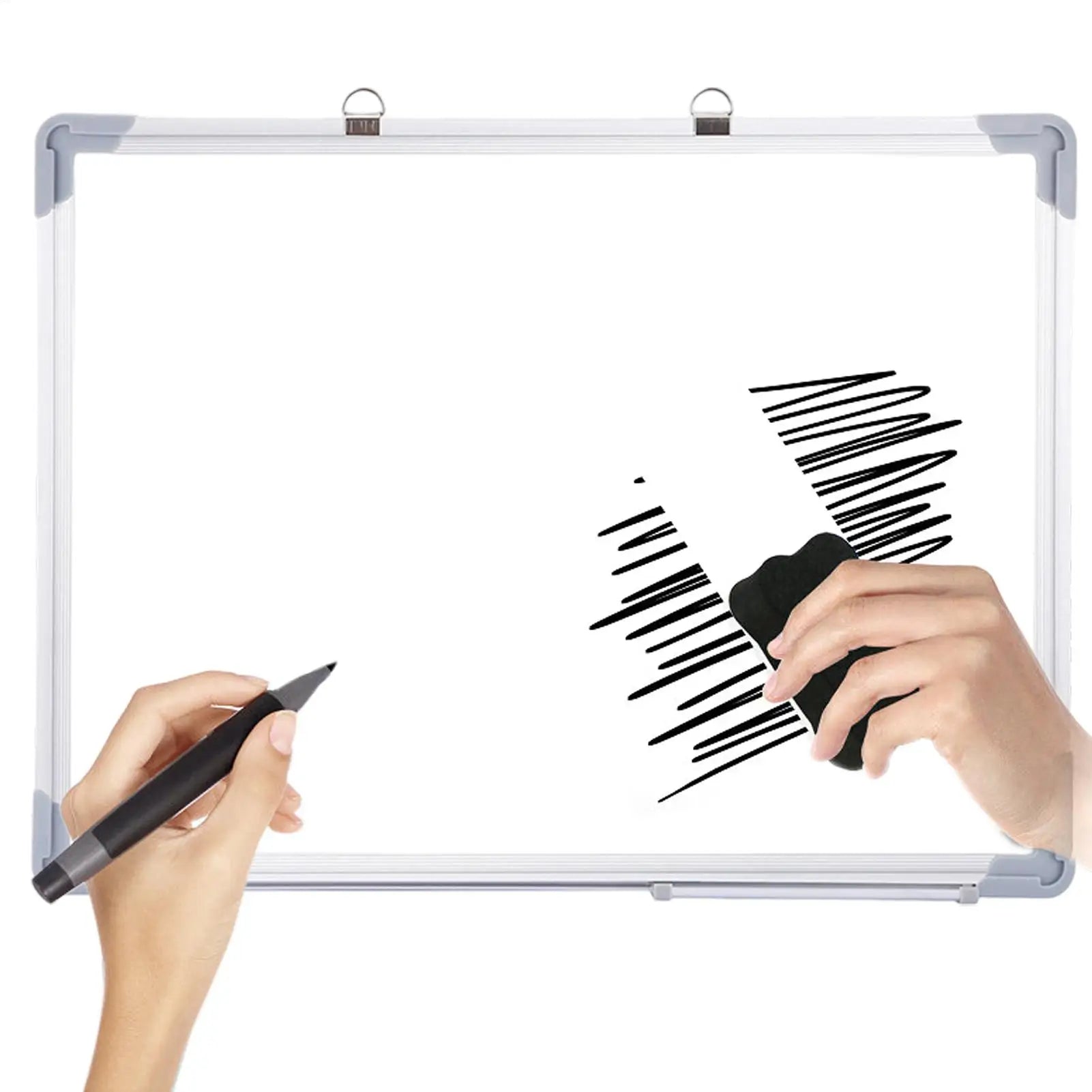 Magnetic Whiteboard 30x40cm Wall Planner Dry Erase Board Office Home