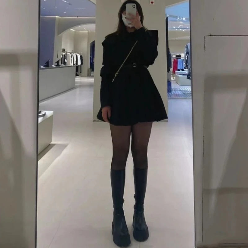 2024 New Fashion Brand Luxury Designer Punk Casual Calf Women Boots Zipper Fashion Chunky Heel Top Quality Casual Shoes Woman Zpaxo