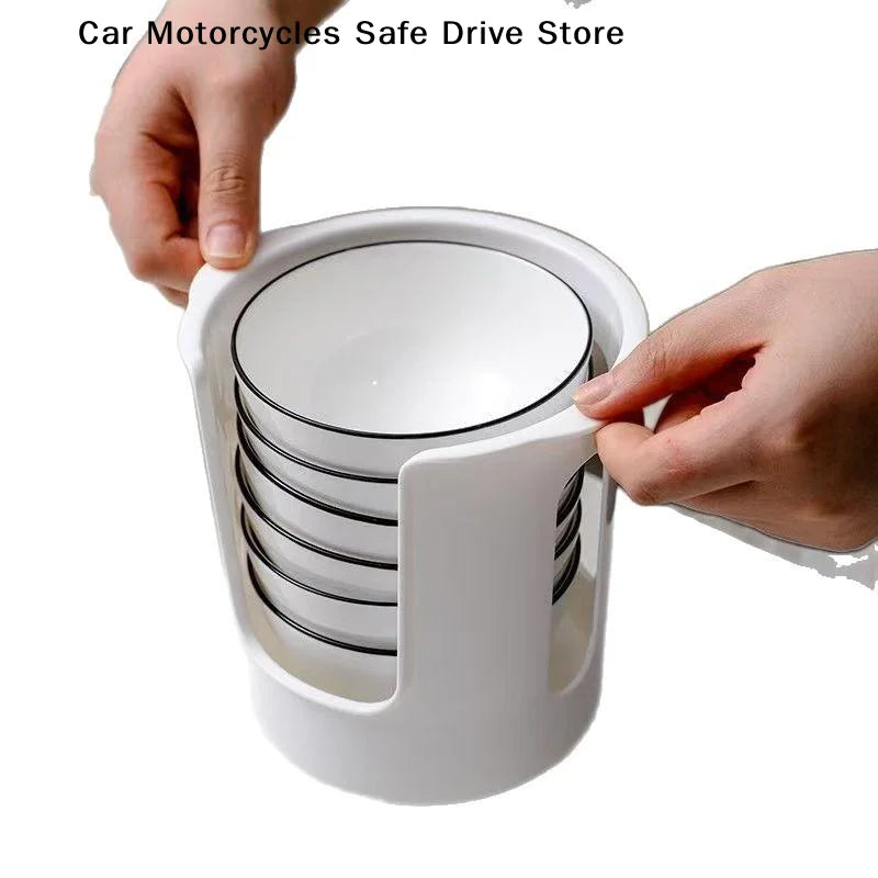 Multifunctional Bowl Storage Rack Dish Kitchen Tableware Draining