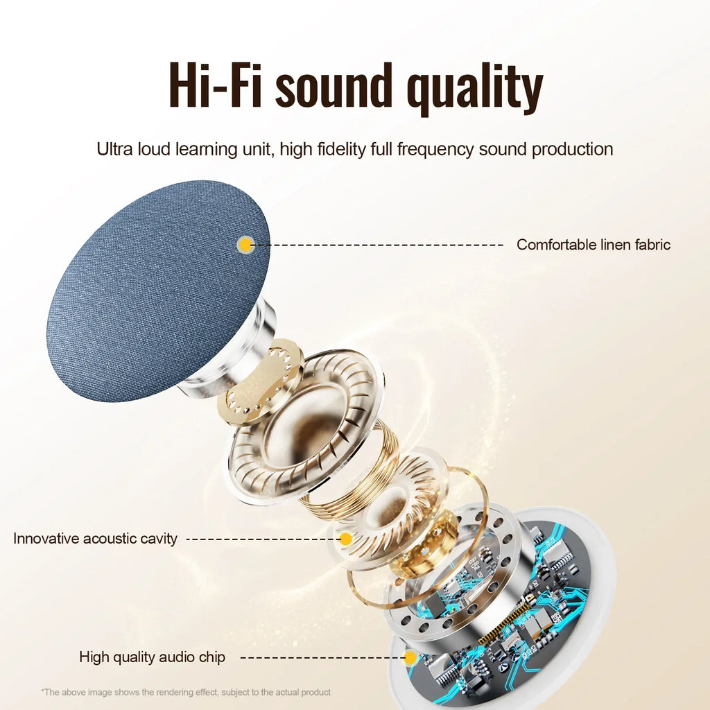 Wireless Pillow Speaker Sleep Aid 360 Surround Sound Bluetooth 5 4