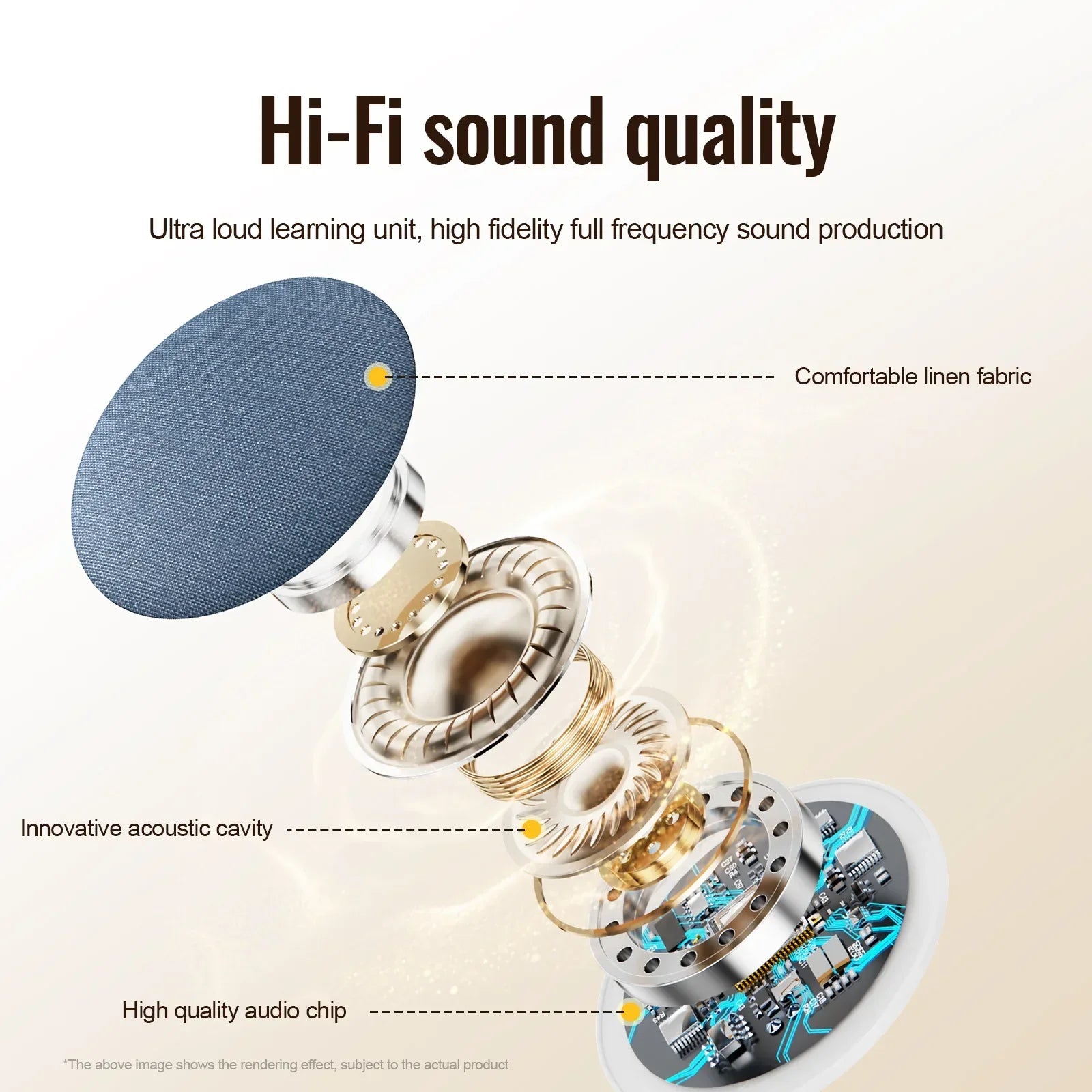 Wireless Pillow Speaker Sleep Aid 360 Surround Sound Bluetooth 5 4