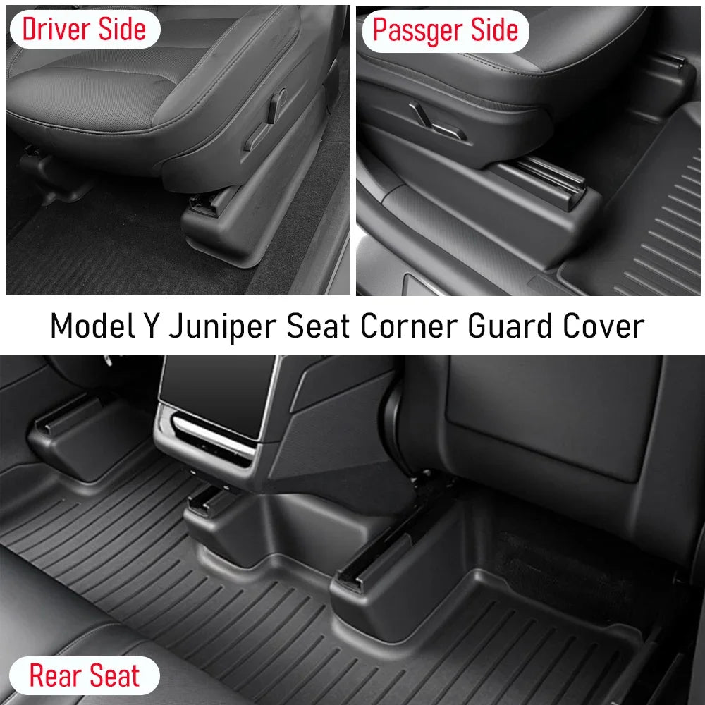 Juniper 2025 2026 Under Seat Corner Guard Slide Rail Protector Cover Zpaxo