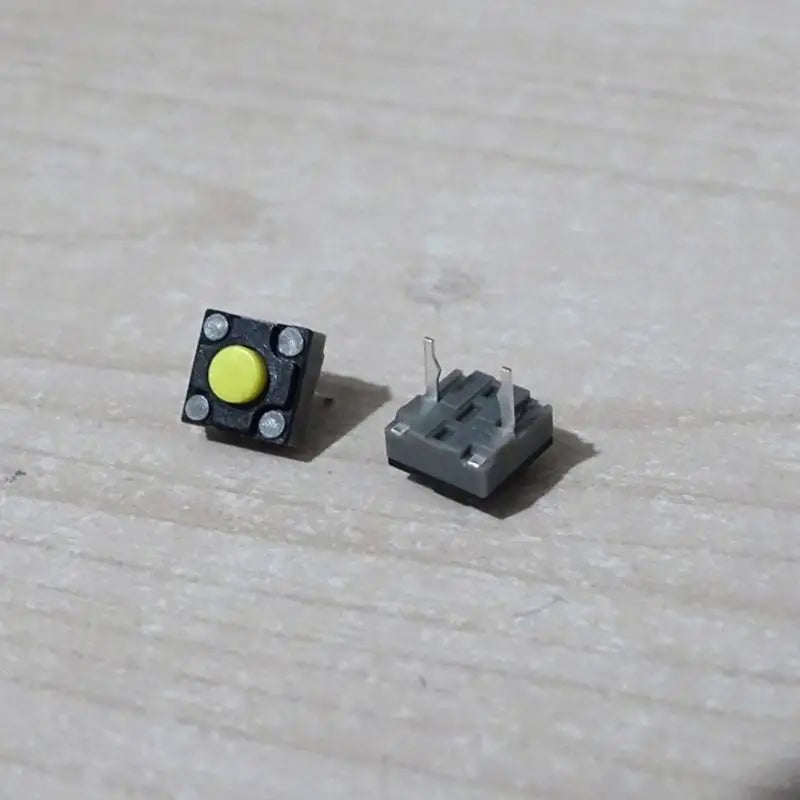 652F 10Pieces Mouse Mute Microswitch 6x6x4 Rectangle Microswitches Zpaxo