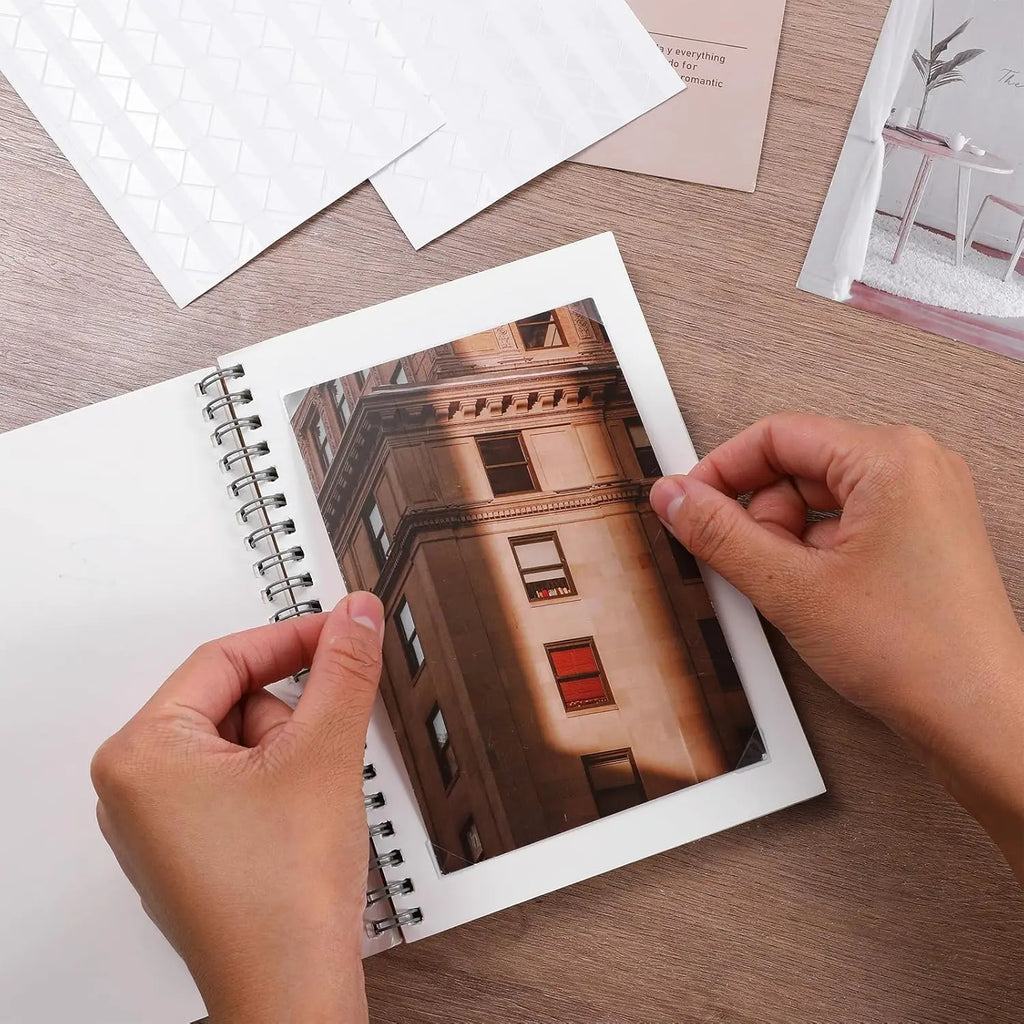 Clear Self-Adhesive Photo Corners – Acid-Free Scrapbook Mounts