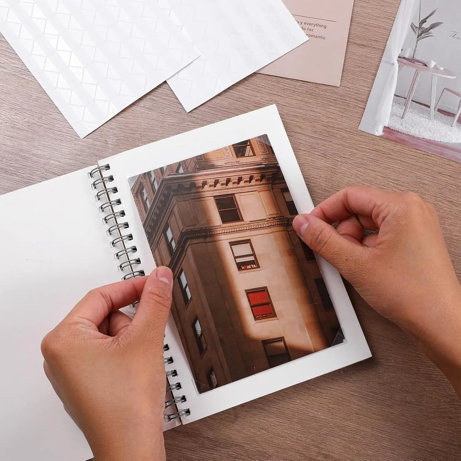 Clear Self-Adhesive Photo Corners – Acid-Free Scrapbook Mounts