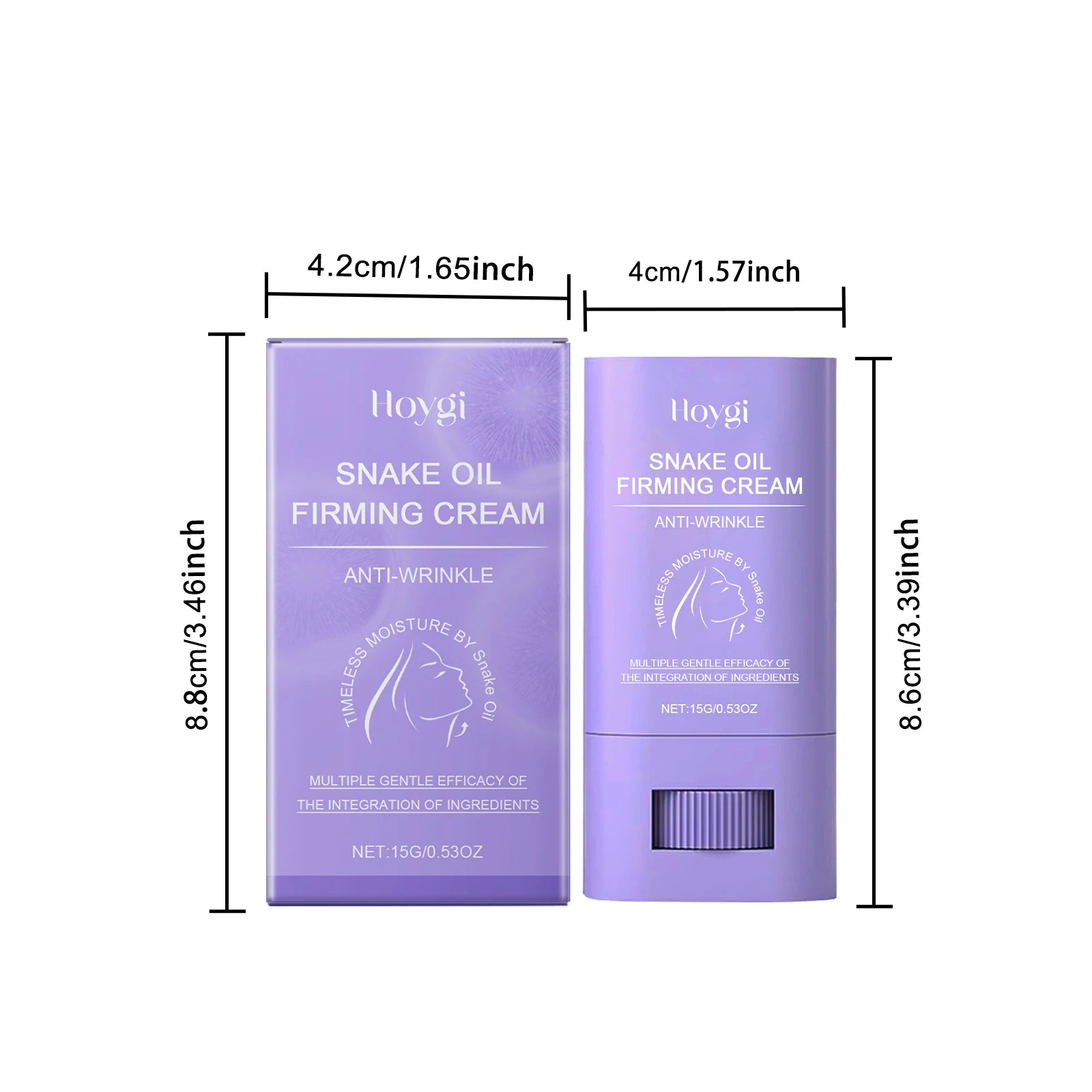 Snake Oil Neck Firming Cream Stick Tightening Double Chin Lighten Neck Fine Lines Lifting Brightening Moisturizing Skin Care Zpaxo