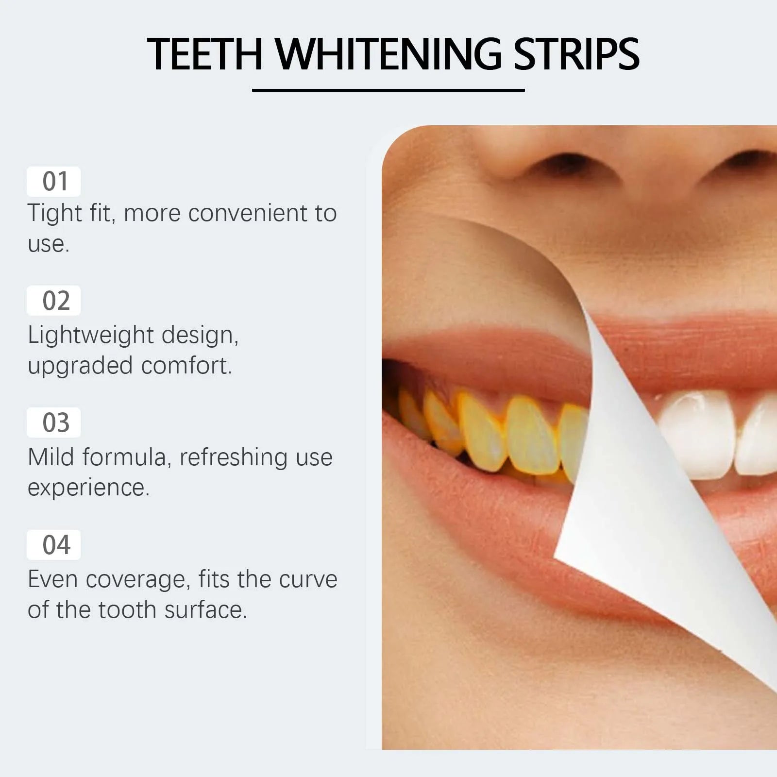 Oralhoe Teeth Whitening Strips – Enamel-Safe, Fresh Breath Teeth Whitening Strips Zpaxo