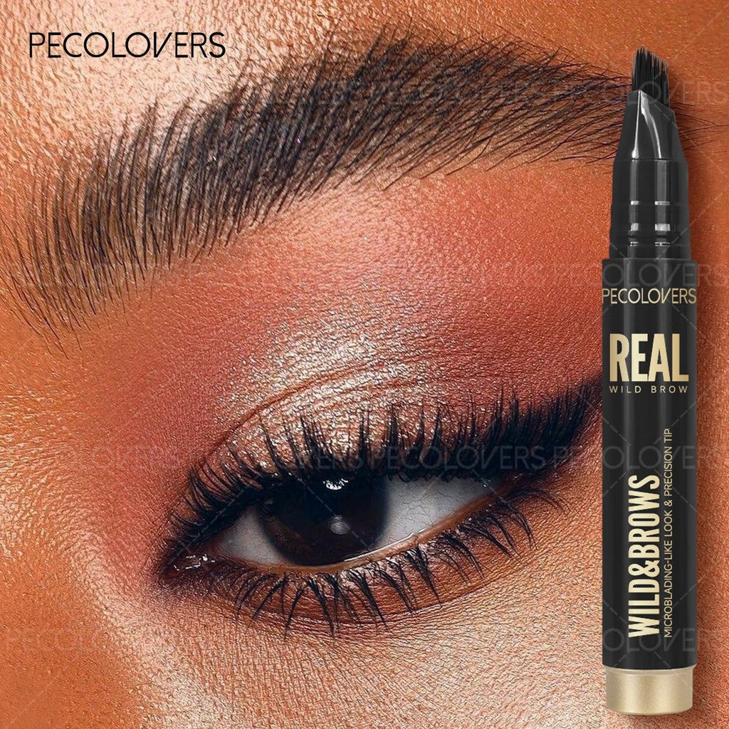Quick-dry Water Eyebrow Pen Natural Wild Look Brows Trendy Joyful Zpaxo