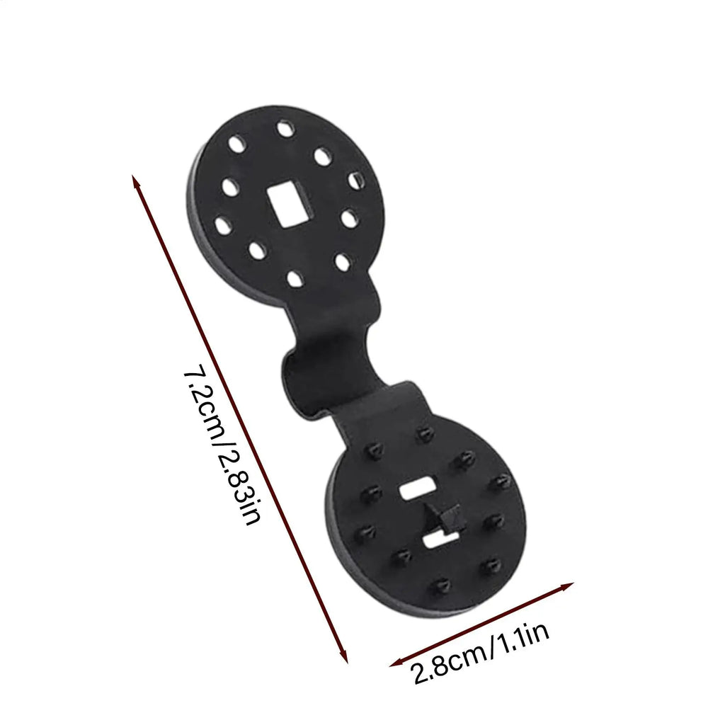 Garden Tarp Clips 100 Pieces Thicken UV Resistant Awning Clamp Grip Tarp Clips For Gardening Greenhouse Orchard Backyard Porch Zpaxo