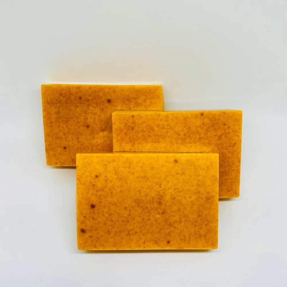 Turmeric Kojic Acid Soap – Lemon Brightening Handmade Bar Brightening Soap Bar Zpaxo