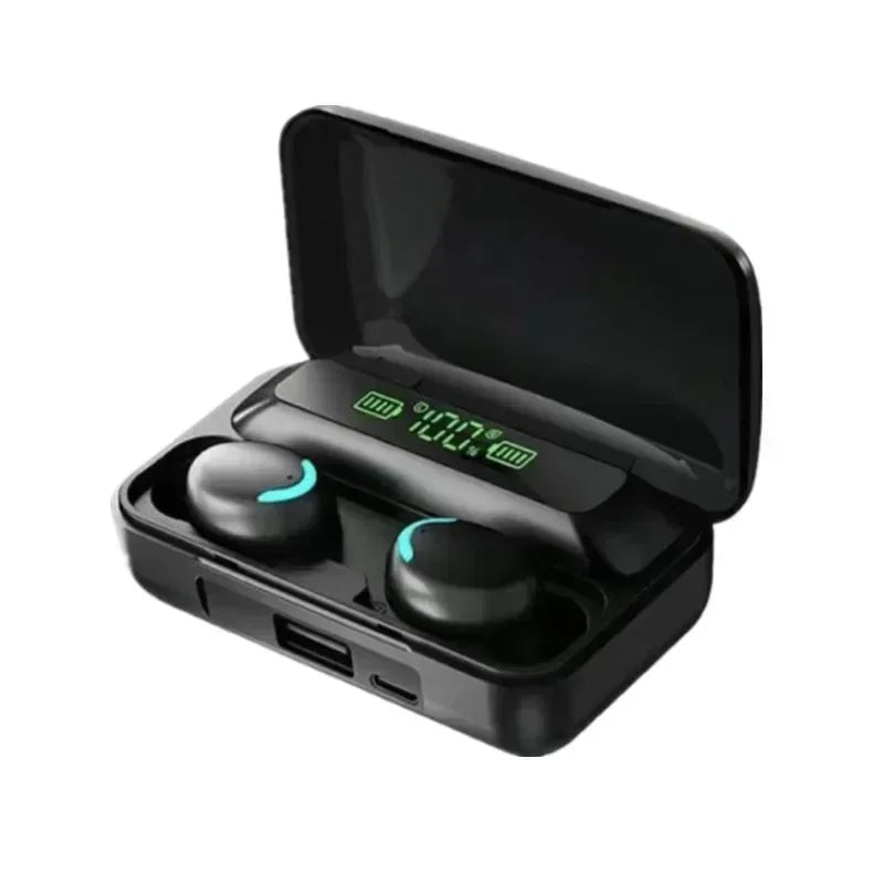 TWS Bluetooth Headphones 9D Stereo Bass Sport Earphones Handfree