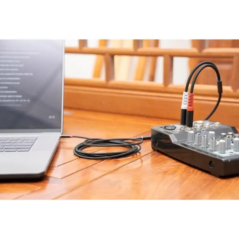 652F Durability Double Male Connector Cord Splitter Cable Zpaxo