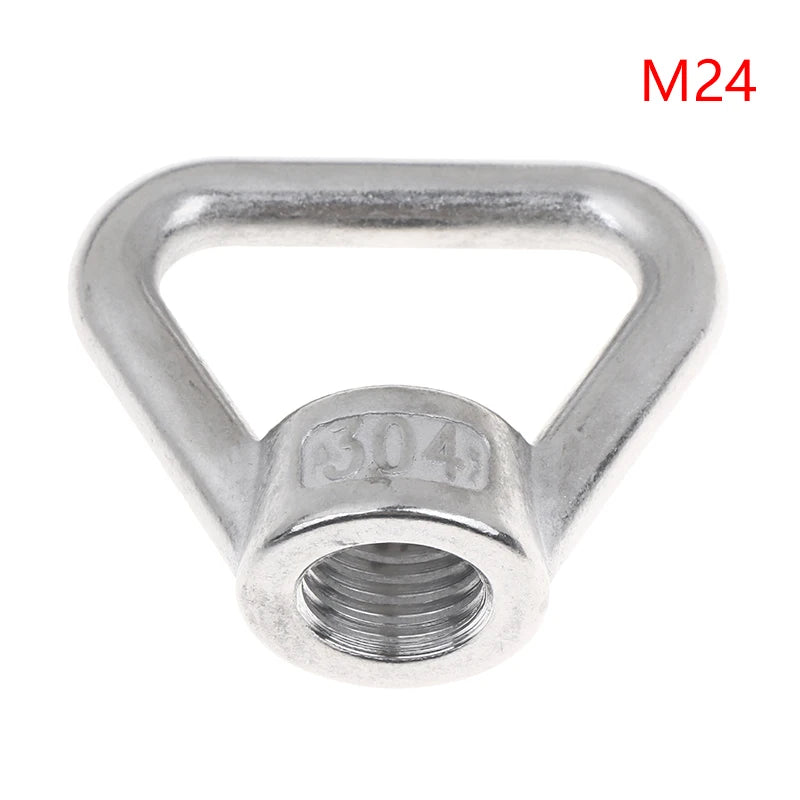 M8 M10 M12 M14 M16 M20 M24 304 Stainless Steel Triangle Lifting Eye Zpaxo A7