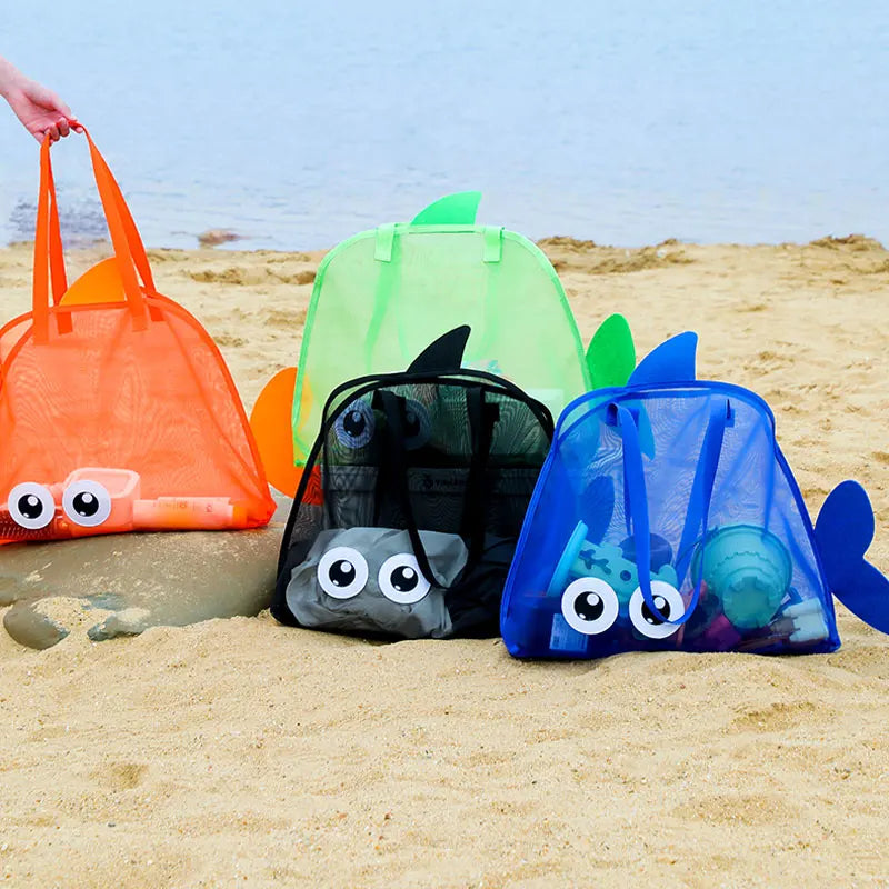 Summer Travel Beach Bag Children's Cartoon Toy Storage Swimsuit Big