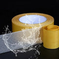 Super Traceless Carpet Adhesive Double Sided Cloth Base Tape with Strong Fixation High Viscosity for Waterproof Translucent Mesh Zpaxo 1cmx10M