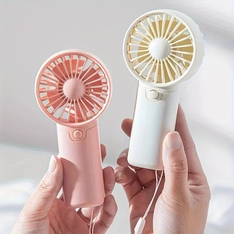 Protable Mini Fan Convenient Creative Small Handheld Pocket Hand-held
