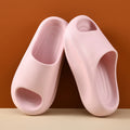 2025 Slippers Women Wear Sandals Couple Thick Bottom Step Shoes
