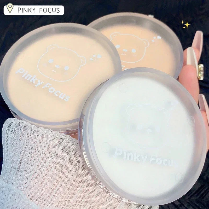 Matte Oil Control Pressed Powder White Brighten Transparent Concealer