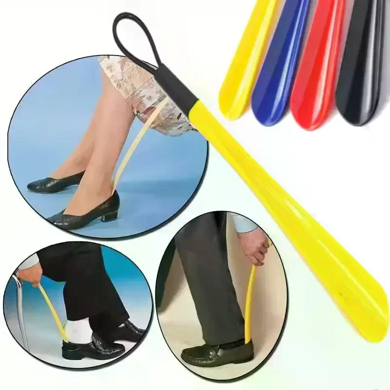 Ultra Long Bending-free Plastic Shoe Horn Strength-tested Longevity Zpaxo