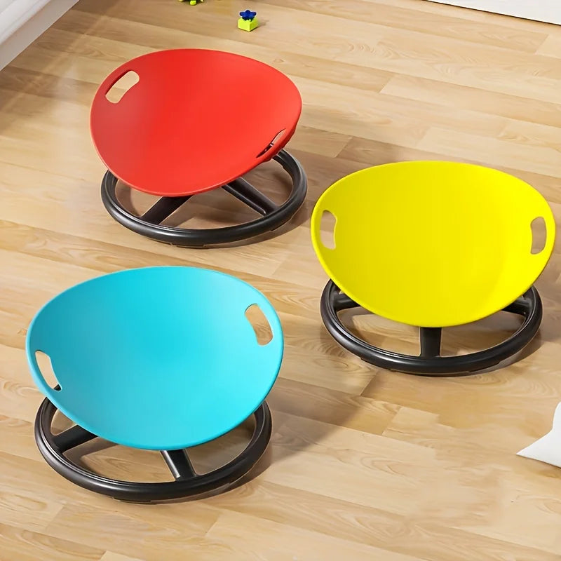 Ergonomic Swivel Sensory Chair Eggshell Design Anti-slip Base Durable Zpaxo