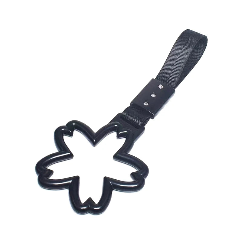 JDM Train Bus Handle Hand Strap Ring Heart Styling Drift Charm Auto Zpaxo A8