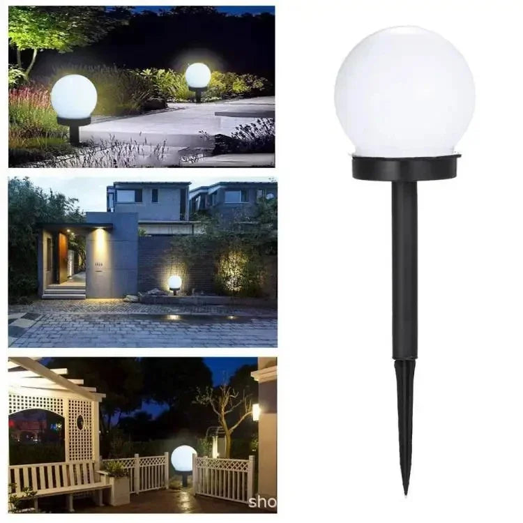 1 3 6 Solar Ball Lights Waterproof LED Bulb Lamp Outdoor Garden Zpaxo 1Pack