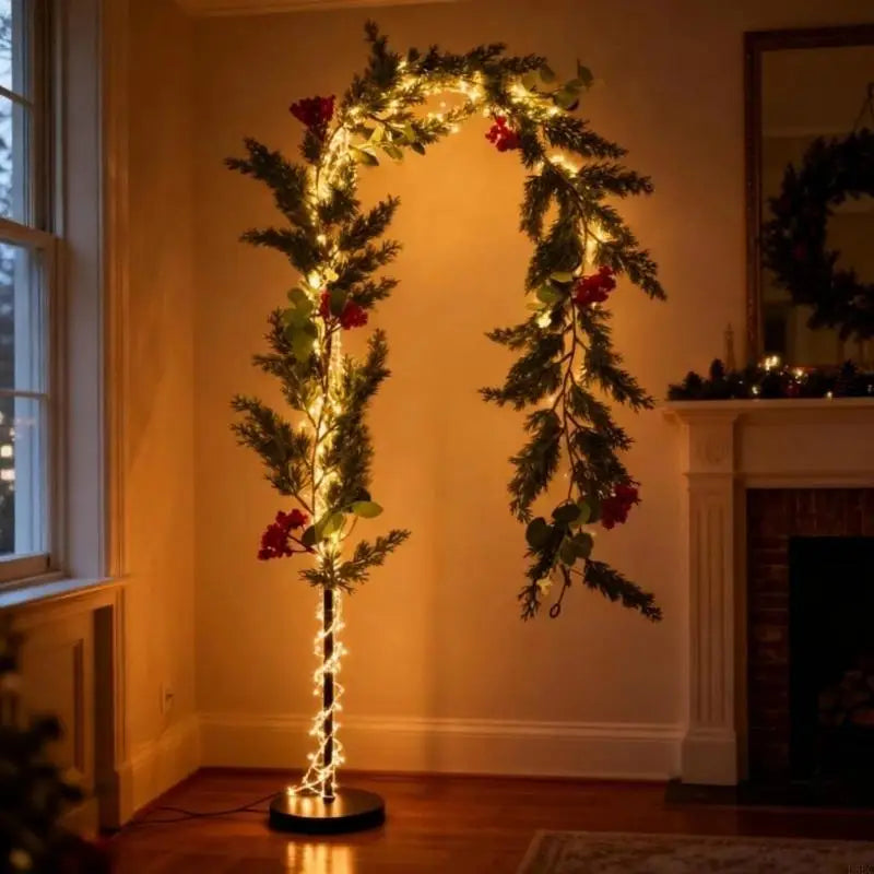 Red Berries Money Artificial Vine Decoration Christmas Holiday Party