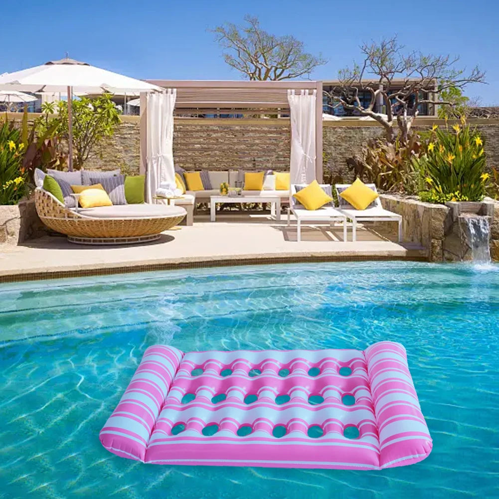 2025 Water Recliner Hammock Foldable Floating Lounger Air Mattress