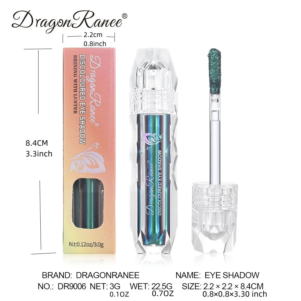 Chameleon Metal Lip Gloss Liquid Lipstick Brightening Long-Lasting Lip Gloss Multi-Color Long-Lasting Moisturizing Non-Stick Cup Zpaxo