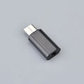 1- USB Type-c Headphone Adapter 3 Jack USB-C OTG Huawei Honor Redmi Zpaxo 1PCS Black