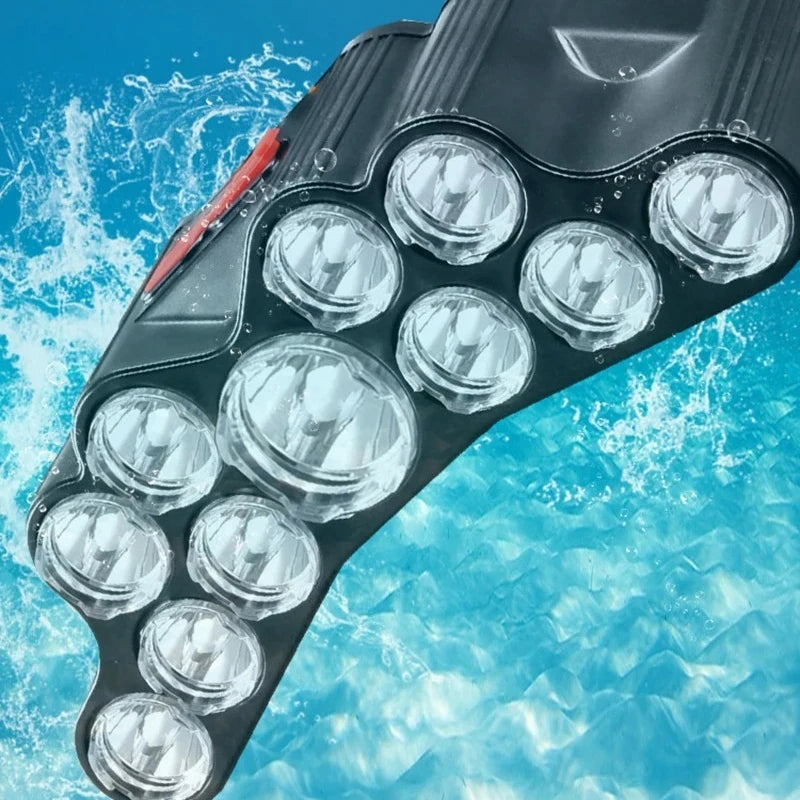 KDULIT USB-C Rechargeable LED Headlamp – 10W Camping Torch