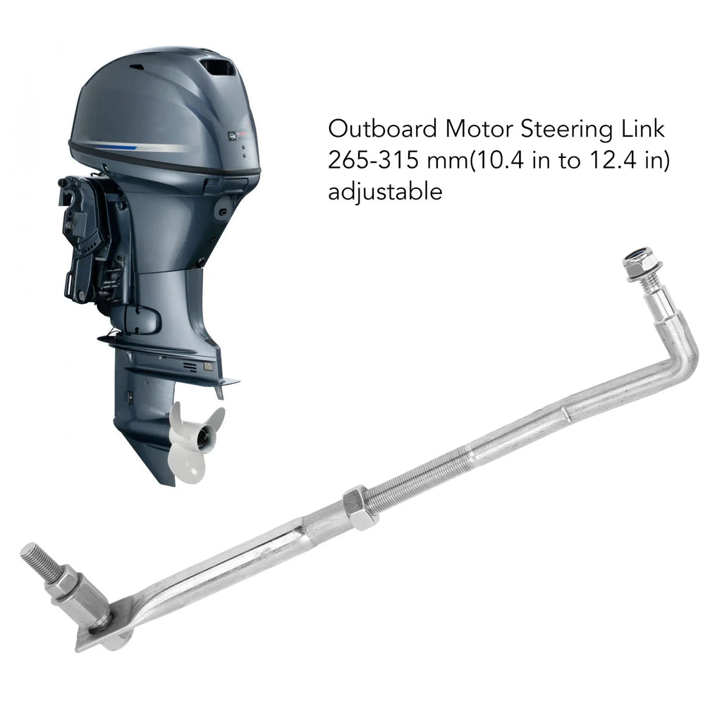 Outboard Motor Steering Link 265 Adjustable Stainless Steel Universal