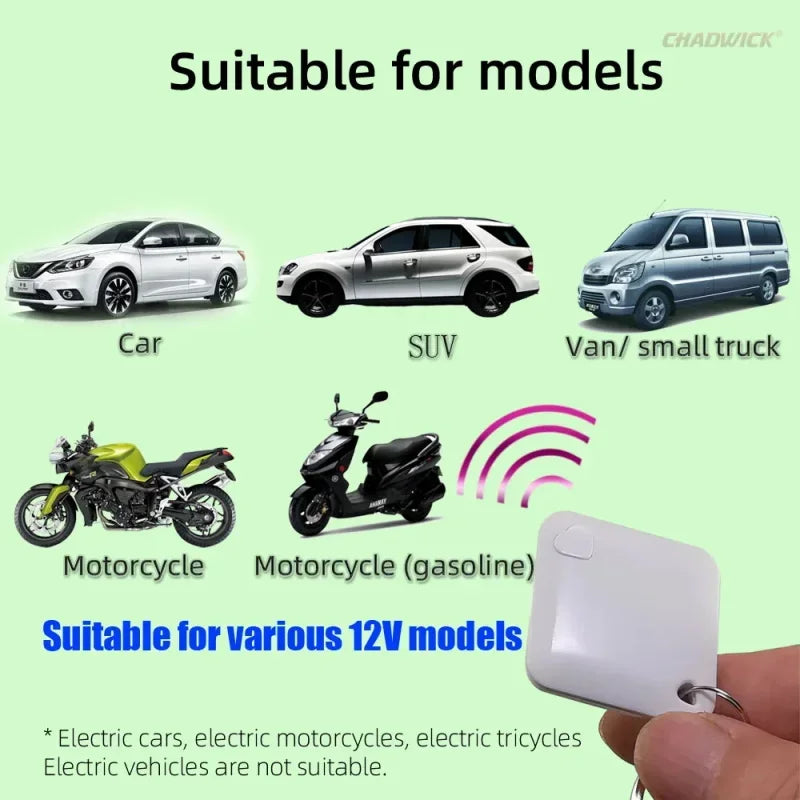 Car Alarm Engine RFID Smart Anti-hijacking Lock Motorcycle Electronic