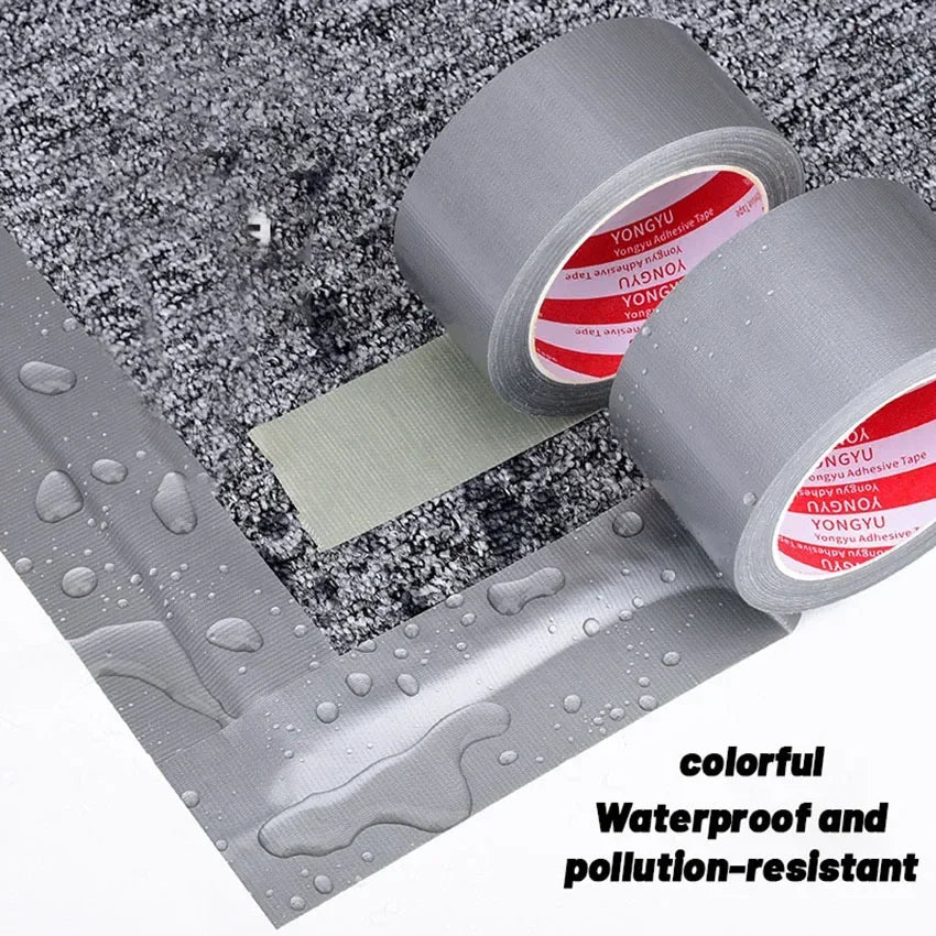 10m Silver Gray Heavy-Duty Industrial Tape – Waterproof