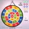 Children's Large Dart Board Game Foldable Convenient Indoor Outdoor