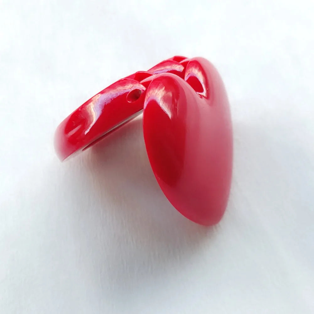Love Heart Shape Empty Eyeshadow Case Refillable Easy Carry Rouge Zpaxo