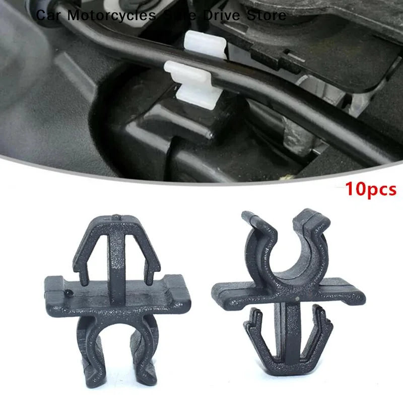 CM10pcs Car Hood Prop Rod Clip Auto Fastener Bonnet External Testing