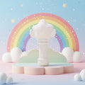 Stylish Capacity Perfume Bottle Refillable Mini Atomizer Portable Zpaxo White