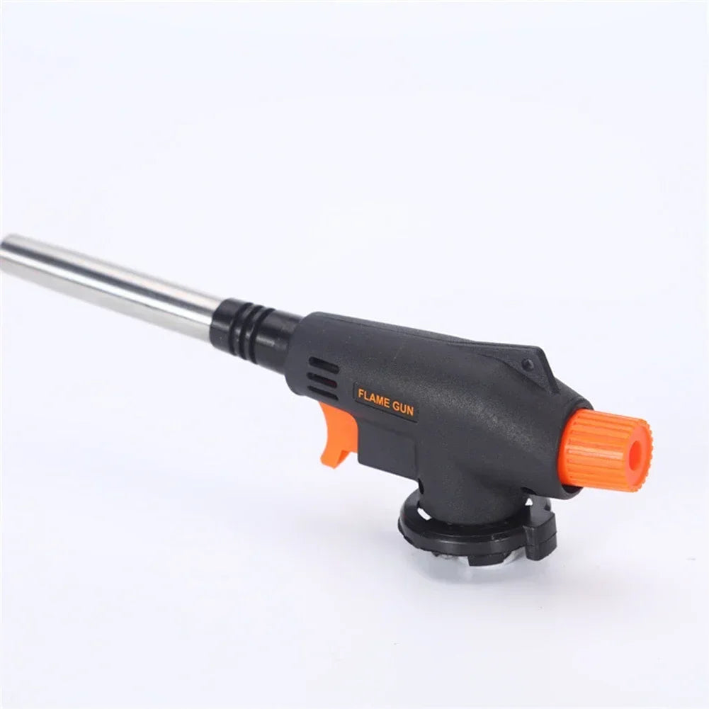 Outdoor Camping Welding Gas Burner Flame Torch BBQ Cooking Ignition Flamethrower Portable Gas Torch for Cooking And Camping Zpaxo Default Title