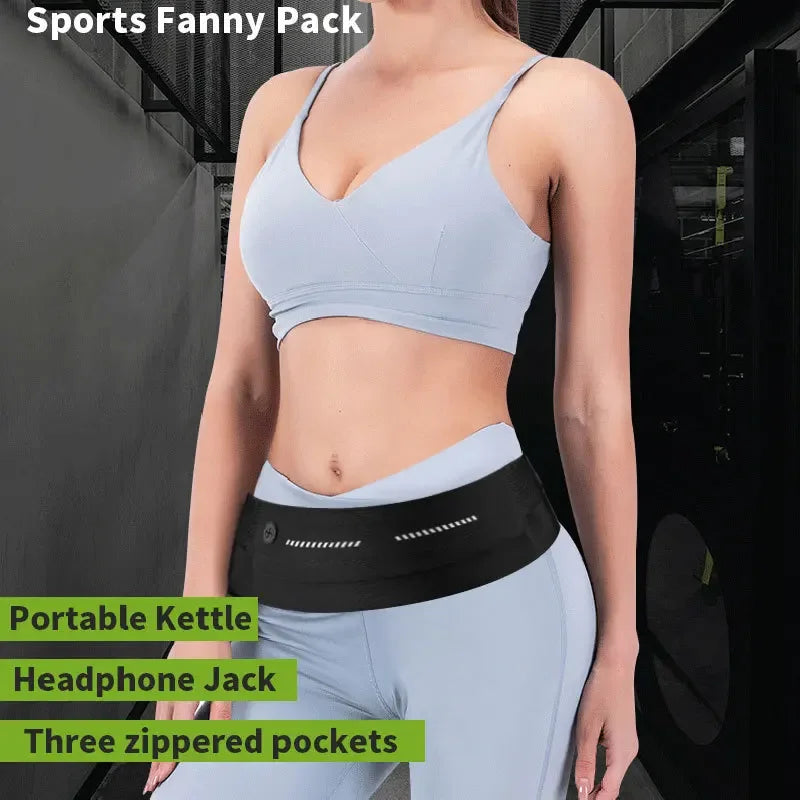 Ultra-Thin Running Waist Belt Bag – Waterproof Phone Pouch Running Waist Belt Bag Zpaxo